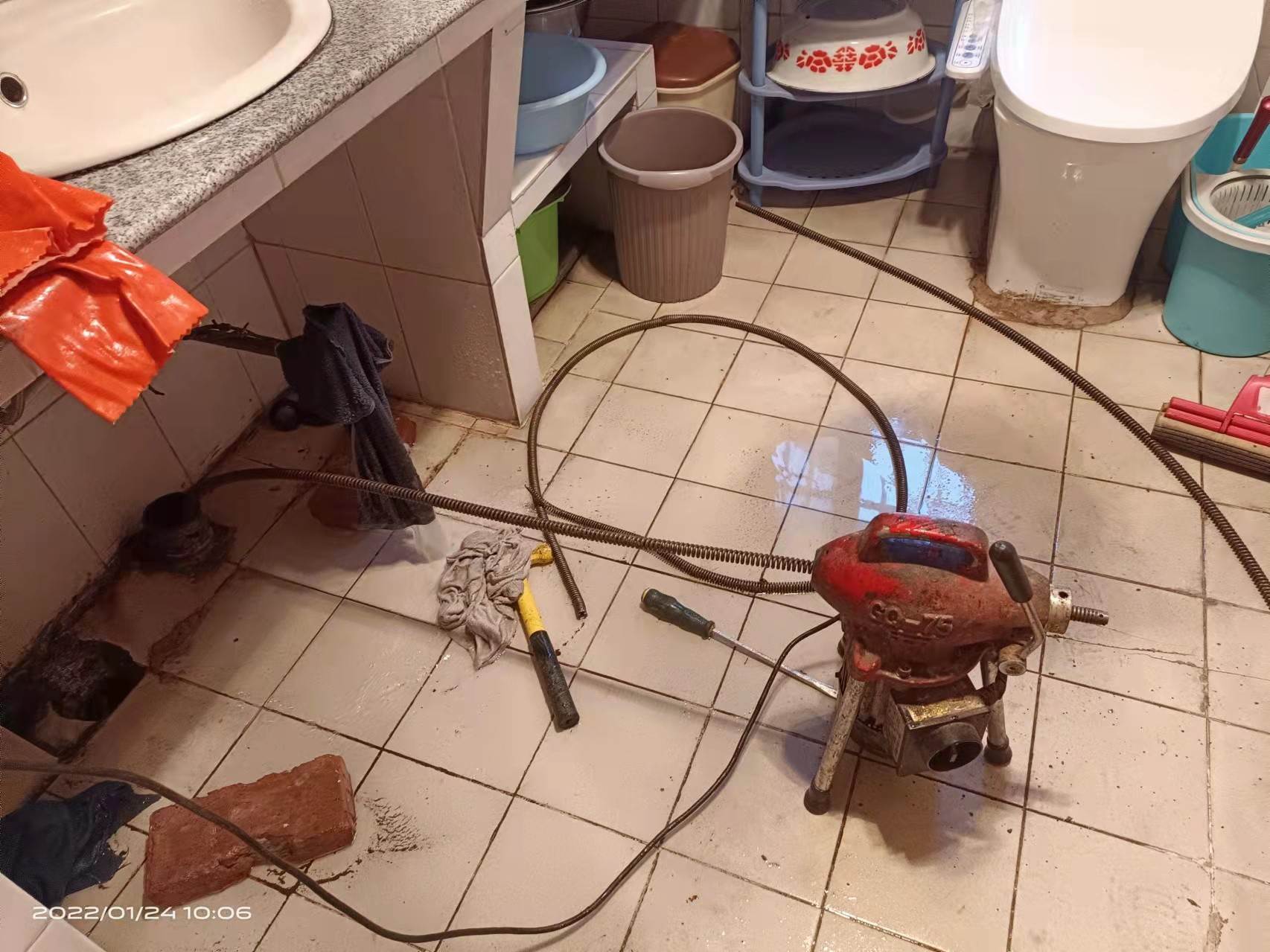 德庆疏通厨房下水道，地漏疏通